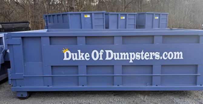 10 Yard Dumpster Rentals | Duke of Dumpsters