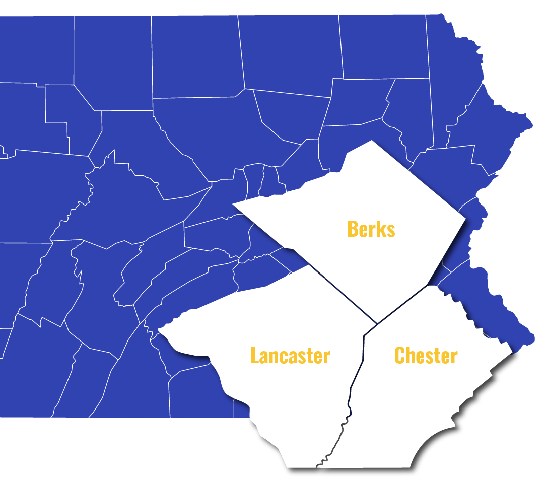 Service Areas | Duke of Dumpsters