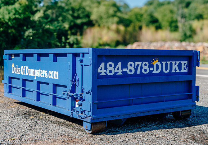 10 Yard Dumpster Rentals by the Duke of Dumpsters