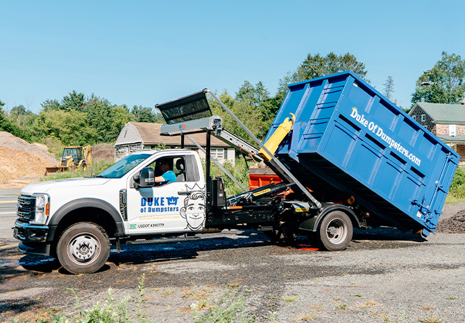 15 Yard Dumpster Rentals by the Duke of Dumpsters