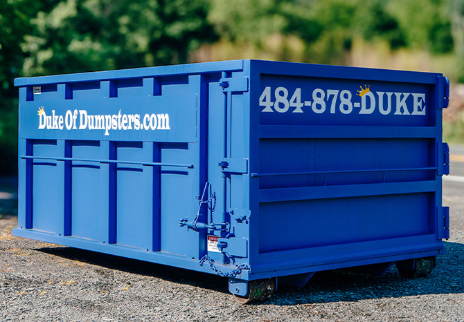 15 Yard Dumpster Rentals by the Duke of Dumpsters