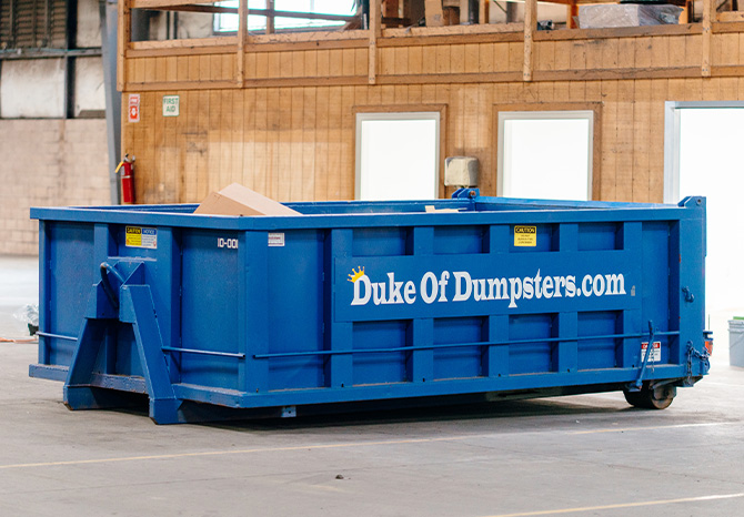Commercial Dumpster Rentals by the Duke of Dumpsters