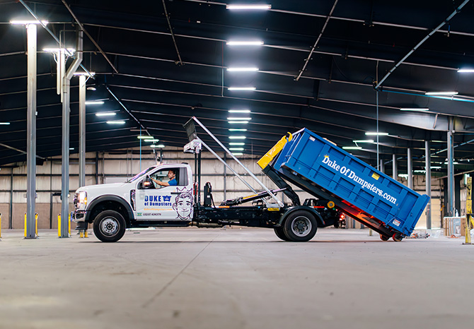 Commercial Dumpster Rentals by the Duke of Dumpsters