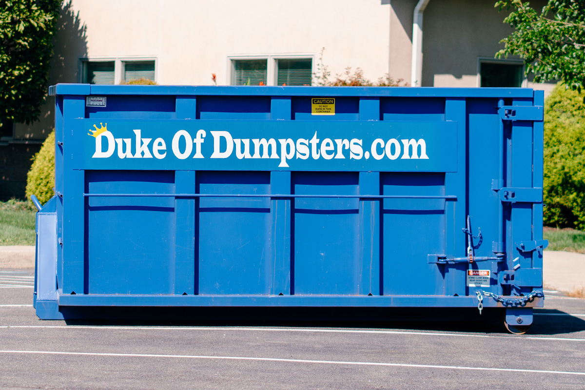 Residential Dumpster Rentals by the Duke of Dumpsters