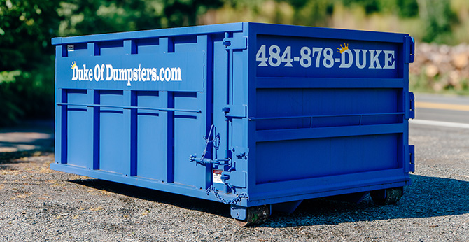 15 Yard Dumpster Rentals by the Duke of Dumpsters
