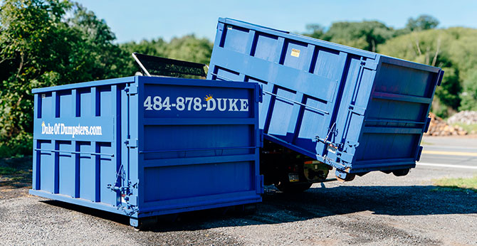40 Yard Dumpster Rentals by the Duke of Dumpsters